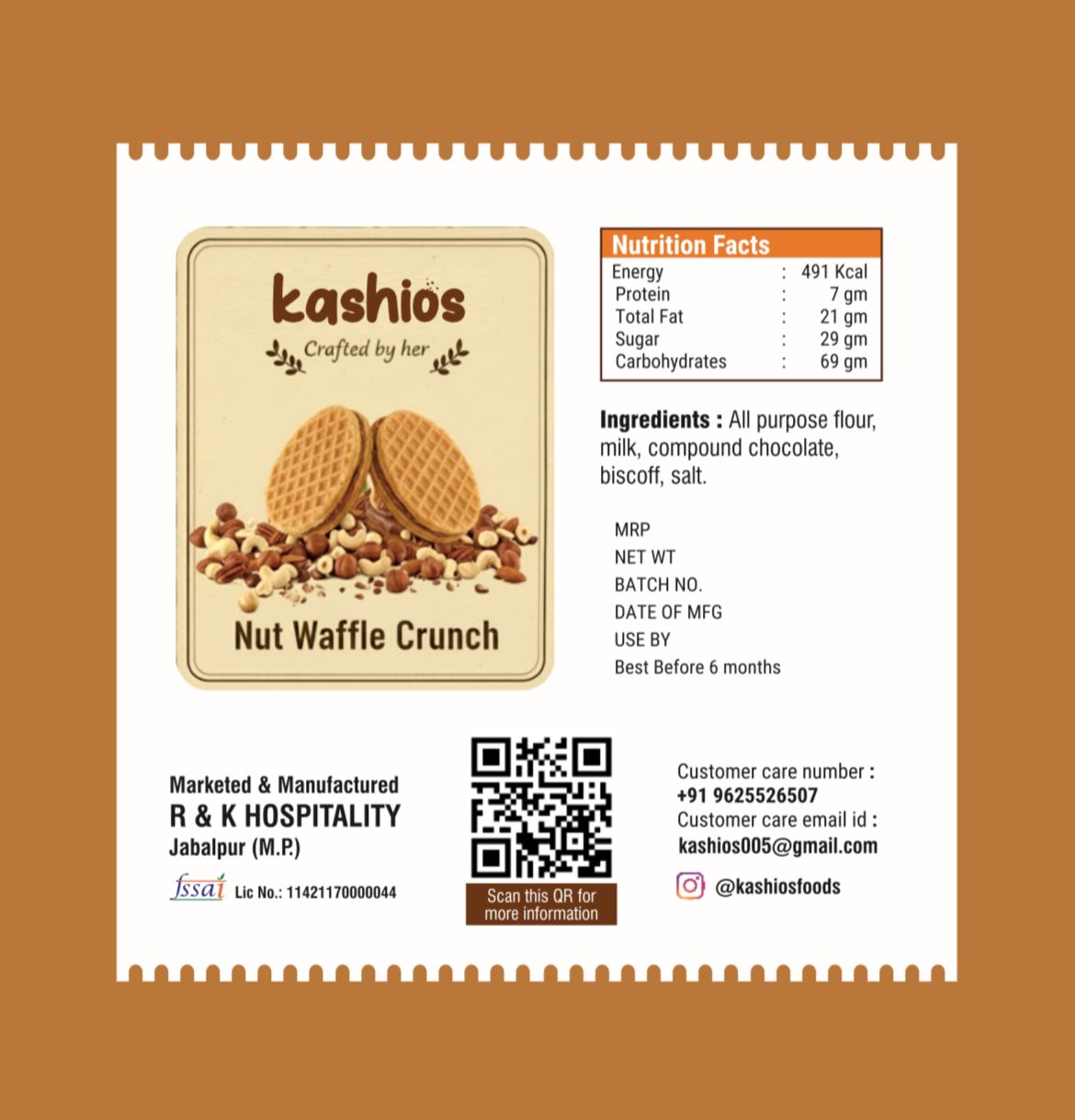 Biscoff Waffle Crunch